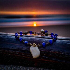 Unique Bead Bracelet! Handmade Durable & Strong Rosary Style! Fits Larger Wrists